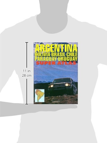 Argentina/Bolivia/Brazil/Chile/Paraguay/Uruguay Super Atlas #TOP13