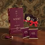 InstaEats NOOKY Mini Bites for Men and Women | Premium Mood-Uplifting Dark Chocolate and Free Saucy Scratch Card | Vegan & Gluten-Free Delight (Set of 1) 20g