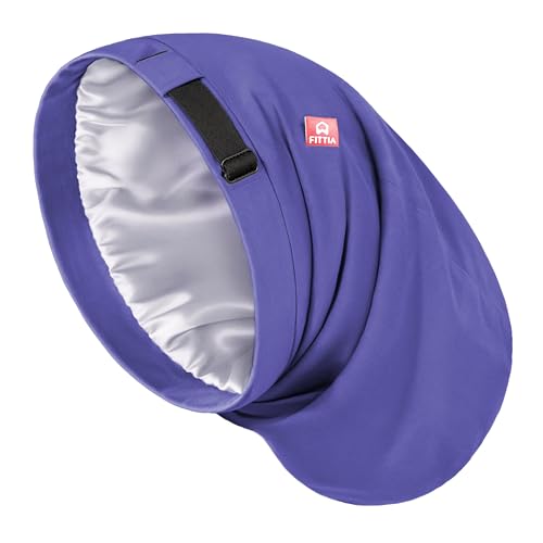 Large Satin Bonnet for Men Sleeping, Dreadlocks Loc Cap for Curly Wave Long