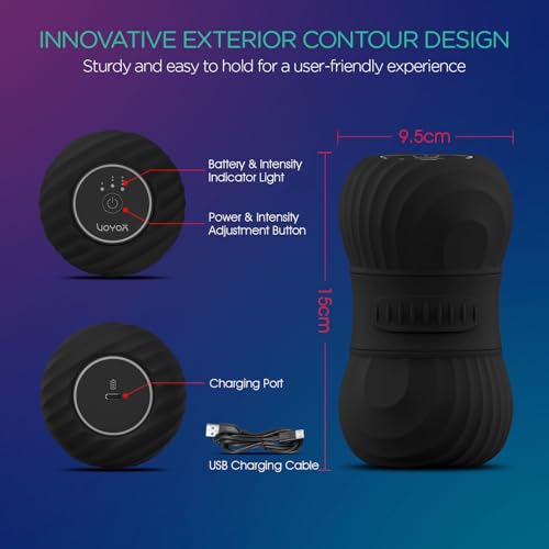 VOYOR-HEALTH Vibrating Peanut Massage Ball Roller MB300 — Peanut Massage Balls - image 6