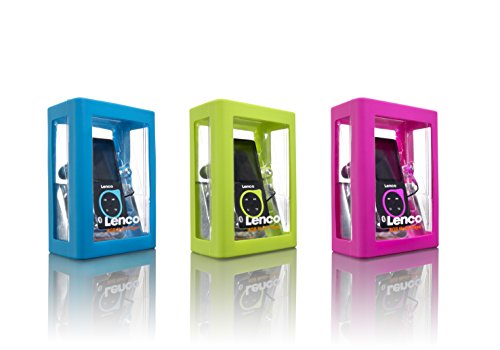 Lenco Xemio 767 8 Go Bleu baladeur numérique compact écran couleur et écouteurs filaires