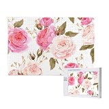 imagenes bonitas de rosas ❤❤ARTES DECORATIVOS: el rompecabezas de 1000 piezas es un rompecabezas vibrante y colorido. La impresión de alta definición hace que el rompecabezas tenga patrones claros y colores llamativos. El rompecabezas terminado muestra hermosas obras de arte para que puedas enmarcarlo y colgarlo en la pared para decorar tu hogar, ¡haz que tu hogar sea más hermoso y cálido!
