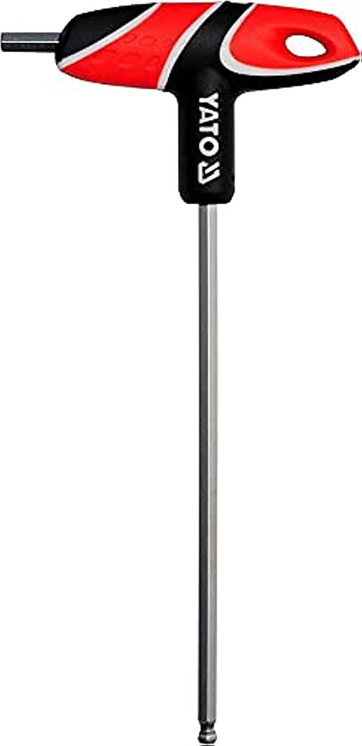 YATO YT-05591 - llave hexagonal con mango en T con 6mm balón