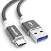 Produktbild TUPower K02 USB C Kabel 1m auf USB 3.0 geeignet als Quickcharge schnellladekabel kompatibel mit: Samsung Galaxy S20 S10 S9 S8 Plus A51 A71 A41 Xiaomi Redmi Note 7 8 Pro USB Typ C Ladekabel Produktname