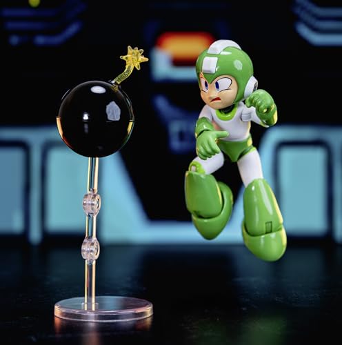 Jada Toys - Figura Mega Man Hyper Bomb 4,5", Verde - 4