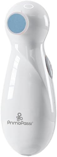 Primo Passi Lima de uñas eléctrica para bebés, recortadora de uñas para bebés, kit de aseo para recién nacidos y niños pequeños y dedos de los pies