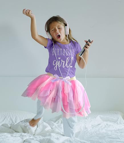 Image of Happy Birthday T-Shirt (Girls 1 to 12) Sassy Kids Party Tee - Sweet Baby /Toddler Outfit