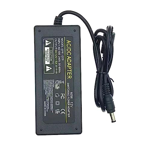 Adaptador de corriente 12V4A con monitoreo LED miniatura 5