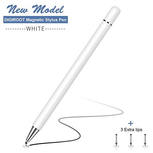 Digiroot Stylus for iPad, Magnetic Disc Stylus Pen 2019 Updated Touch Capacitive Screen