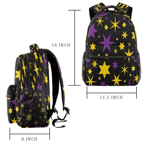 Sac de voyage décontracté étoiles magiques pour sorties et lycée - 2