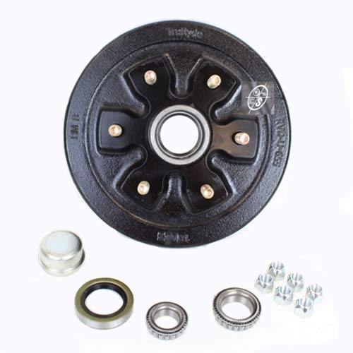 Aazon.co: Torkettle 2 Sets Trailer Wheel Hub Kit 5 Bolt 4.25 Inch Fit 1-1/16 In To 1-3/8 In