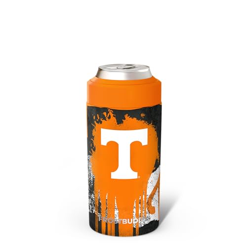 Image of Frost Buddy Universal Can Cooler - Fits 12 & 16 oz (Tennessee Vols | Drip) | 20x colder, cold up to 24 hrs | Sleek, lightweight design | Premium build quality | Coffee-mug ready with add-on lid