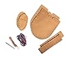 Realeather C4607-00 Baby Moccasin Leathercraft Kit, Size 6-9 Months, Buckskin, 1-Pair #1