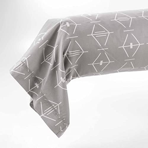 douceur d'intérieur, Taie de Traversin (85 x 185 cm) Aristide Naturel, 100% Coton