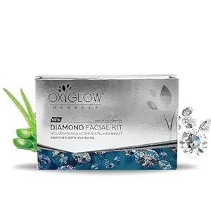 Facial Kit Diamond Enrich with Jojoba OilBoost Cell Production|Prevent Wrinkles|Maintain Elasticity|Soft Skin|50Gram