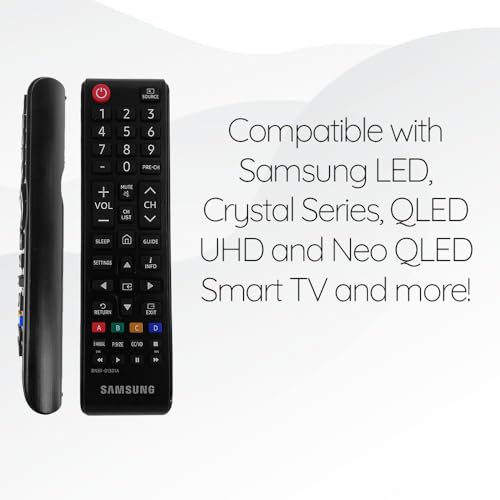 Image of Ceybo Original OEM BN59-01301A Remote Control Replacement Fit For Samsung Smart Tvs And BN59-01357A BN59-01391A BN59-01455A BN59-01391A BN59-01432A, Black