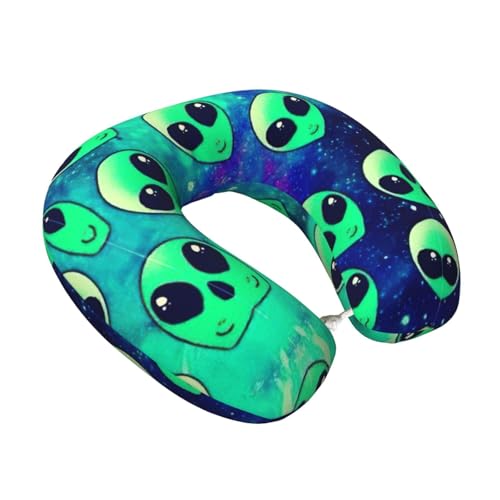 Almohada de poliéster negra para cuello y hombros miniatura 2