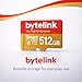 Bytelink Smart Card TF Memory Card 512GB / 1TB / 2TB | Class 10 | Up to 95 MB/s | Reliable Storage for Everyday Use and Full HD Video (512, GB)