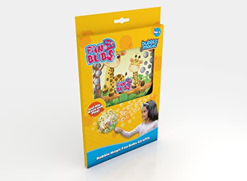 Image of Bubble Magic Fan Bubs-AnimalTheme-Pk of3Unicorn,Dino&Giraffe|Thick Viscous Concentrate Solution Pouches with HandFan|Just Dip,Wave& Play|Bubble Maker|Best Gift-Kids 3yrs+|OutdoorIndoorToy|MadeInIndia