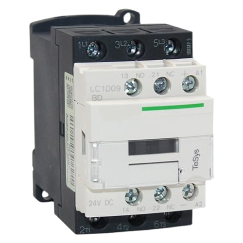 Contactor trifásico 3P LC1D32 de 32A y 220V para control de motores 6