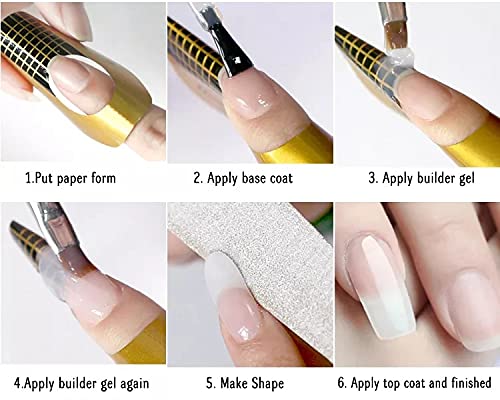 SAVNI 15ml Fast building nail gel builder pink 3