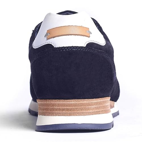 Anthony Veer West Leather Sneakers for Men | Retro-Raised Driving Sole for Equal Comfort & Style | Durable Rubber Outsole & Removable Leather Cushioned Footbed3