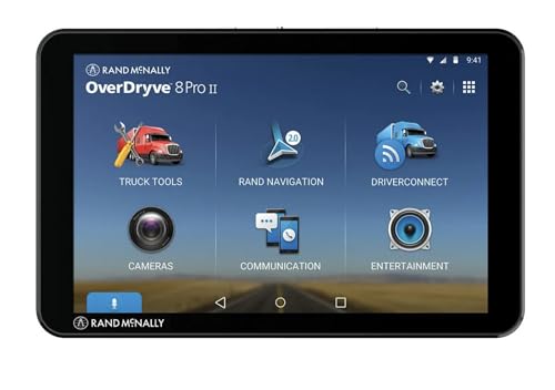 Top 5 Trucker GPS: Your Essential Buying Guide 3 OverDryve 8 Pro II Truck GPS Navigation System with Connected Tablet