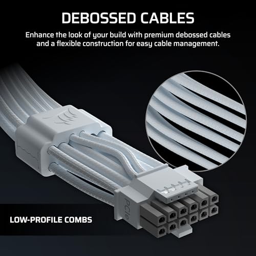 Image of Corsair ThermalProtect PCIe 5.1 600W 12V-2x6 Cable - White
