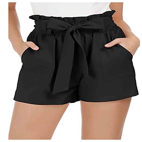 Générique Pantaloncini da donna alla moda ad alta vita con