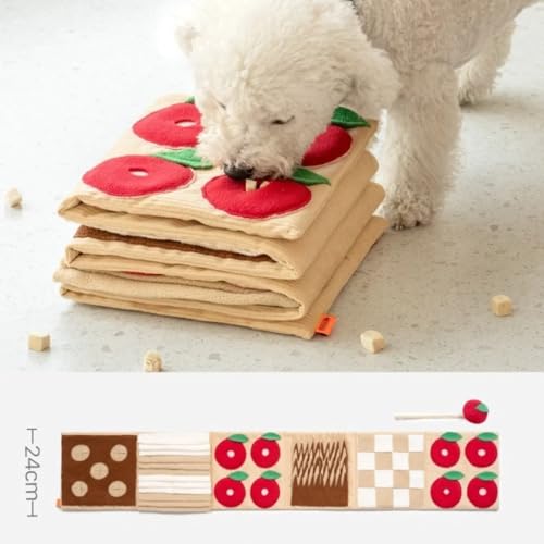 EJASBYUFB Brinquedos para cheirar almofadas para cheirar cachorro vazamento quebra-cabeça gato anima