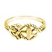 CloseoutWarehouse 925 Sterling Silver Anchor of Hope Ring (Comes in Colors)