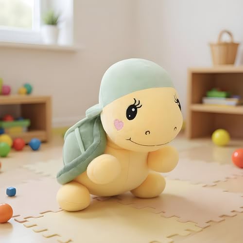 Peluche tortue cadeau de naissance idéal doudou mignon pour bébé et fille