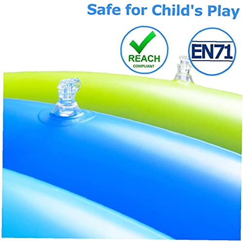 Peddelen Pool Kids Thicken Opblaasbare 3-Ring Badkuil Kaart Zomer Water Games 120x120x30cm Badbenodigdheden - Image 6