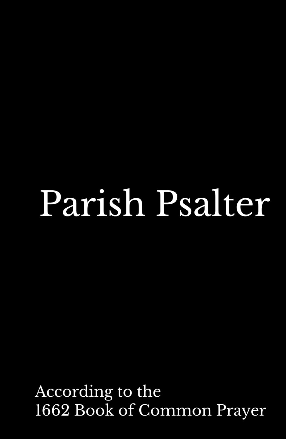 Parish Psalter