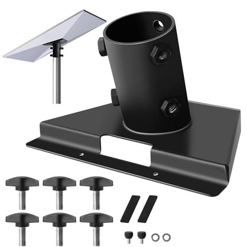 Adaptateur De Tube Starlink Gen 3, Support De MâT Starlink, Support De Poteau Starlink, Alliage D'Aluminium RéSistant Aux IntempéRies, Compatible Avec L'Antenne Standard Starlink, Non Inclus