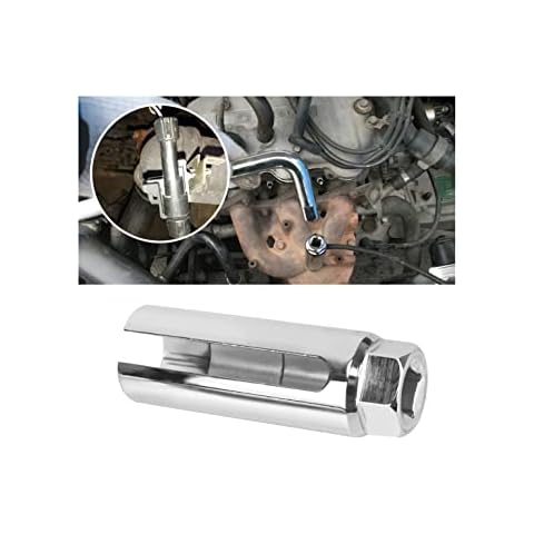 BELOMI Oxygen Sensor Sockets, 7/8 inch (22mm) Wire Gate Accesses Sensor from Side, Premium Drive Offset Oxygen Sensor Socket Universal for Most Models of Cars, Preventing Damage to Wires Cover