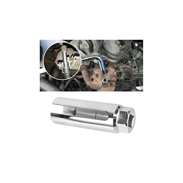 BELOMI Oxygen Sensor Sockets, 7/8 inch (22mm) Wire Gate Accesses Sensor from Side, Premium Drive Offset Oxygen Sensor Socket Universal for Most Models of Cars, Preventing Damage to Wires