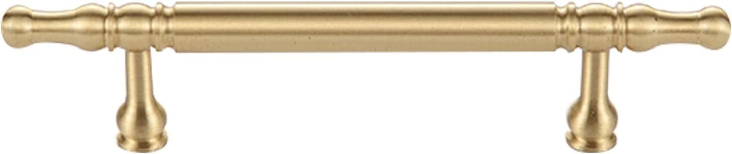 Paqwtyb One Color Pulls, Cabinet Handles Brass Knobs Pure Copper 2