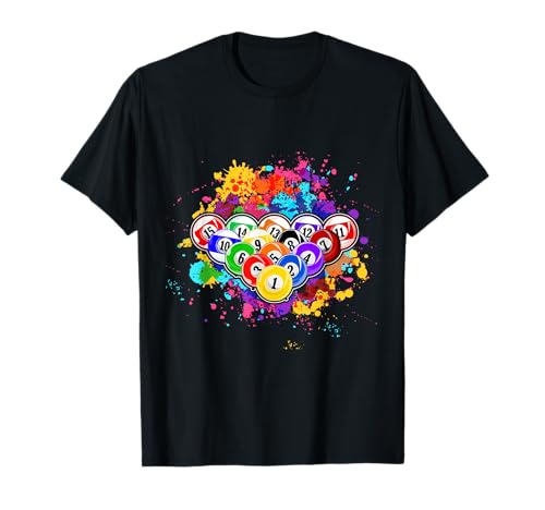 Billard Billardtisch Carambolage Billardqueue Billardclub Kö T-Shirt