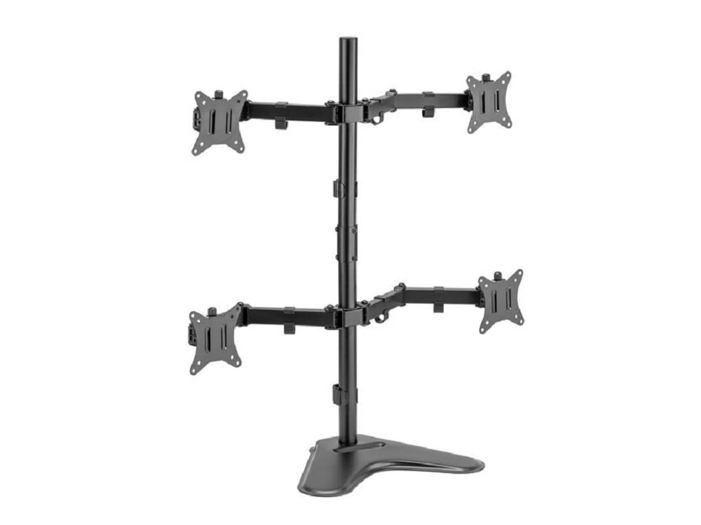 Equip 650127 17"-32" quadruplo monitor/supporto da tavolo LCD