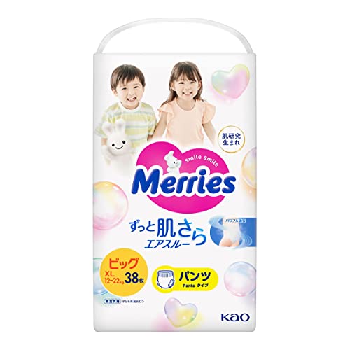 Merries XL Nappy Pants 38 pcs (12-22 kg)