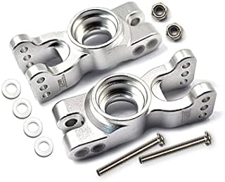 GPM Team Corally 1/10 Sketer XL4S C-00191 Upgrade Parts Aluminum Rear Knuckle Arm - 10Pc Set Silver