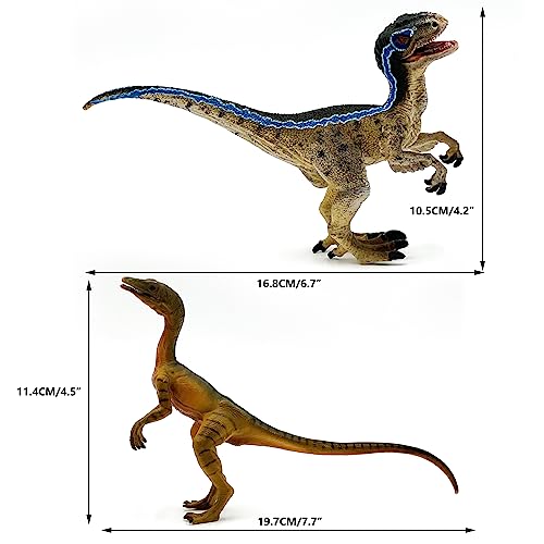 Gemini&Genius Dinosaur Toys Compsognathus Small Dinosaur Figure Dinosaurs Park Action Figure, Birthday Cake Topper, Stocking Stuffer For Kids 3 Years Old And Up #TOP7