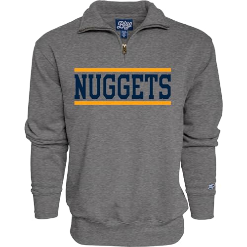 Sudadera unisex con cremallera en cuello ropa deportiva NBA color gris de adulto
