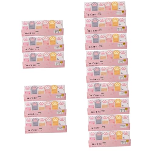 Note collante et onglets pastel Lurrose pour porte-bloc-notes papier de bureau