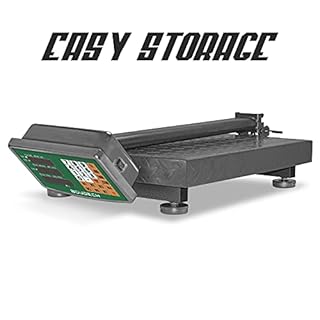 BOUDECH® AGRAM 300 - Bilancia Industriale Digitale a Piattaforma Elettronica da 100g a 300 kg con display LCD e funzione memoria prezzi - Certificata CE