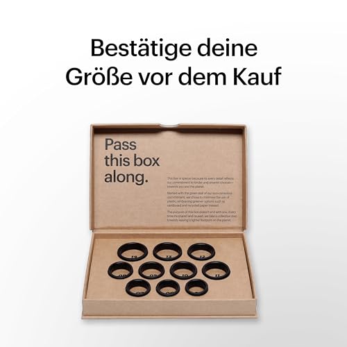 Image of ULTRAHUMAN Ring AIR Sizing Kit with Colours - Size First Before You Buy - Choose from 10 Sizes - Sizes 5 to 14 from 5 Colour Options- Find The Perfect Ring Size - Smart Ring Sizer