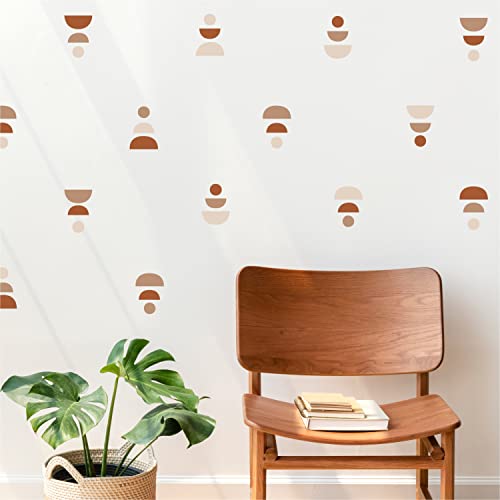 Boho Geometric Wall Decals For Girls Bedroom - Kids Wall Stickers Playroom Nursery Classroom Daycare Decor #TOP22