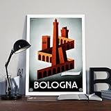Zoom IMG-2 xyswdd poster vintage di bologna