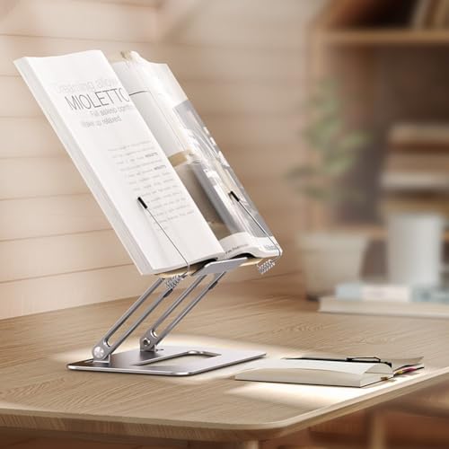 Support ordinateur de bureau pliable pour présenter des magazines - 5